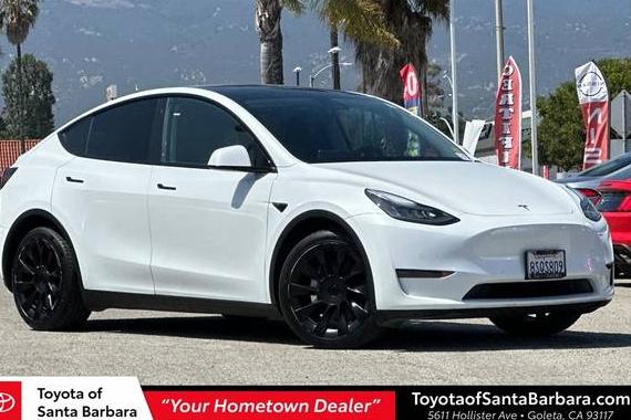 TESLA MODEL Y 2020 5YJYGDEE1LF055511 image